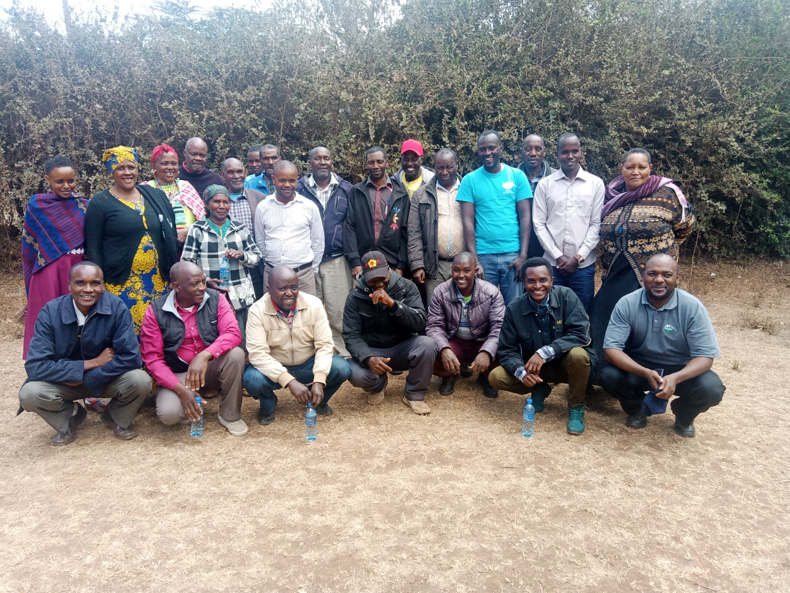 Group photo of farmer cooperative members
